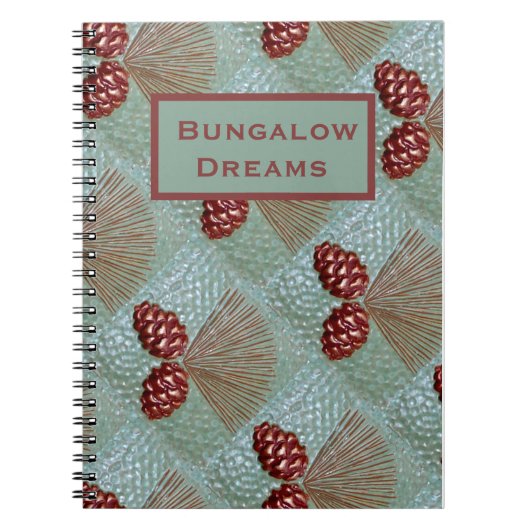 Spiral Notebook Ponderosa Pinecone Notizblock (Vorderseite)