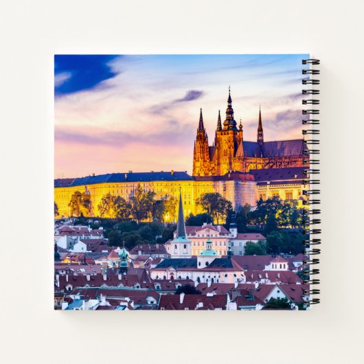Spiral Notebook Prag Notizbuch (Rückseite)