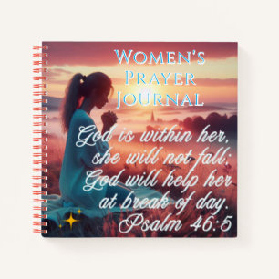 Spiral Notebook Prayer Journal Notizblock