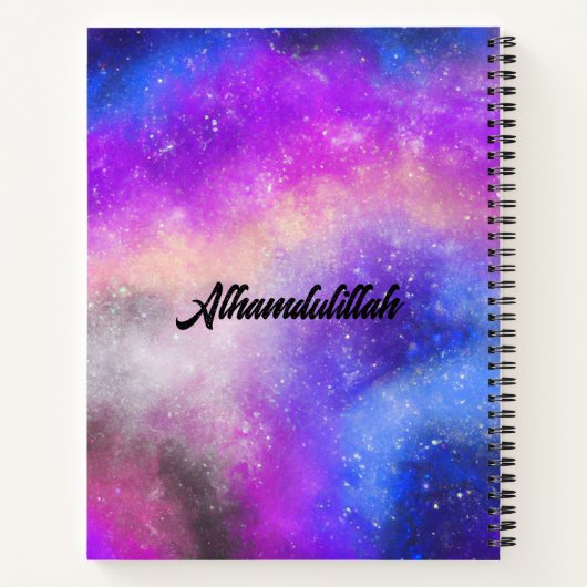 Spiral Notebook Rabbi Zidni Ilma Notizblock (Rückseite)