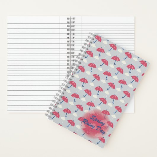 Spiral Notebook Rainy Day Notizblock (Innen)