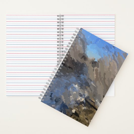 Spiral Notebook River Scene Notizblock (Innen)