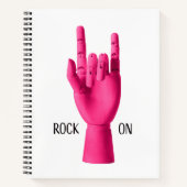Spiral Notebook - Rock On! Notizblock (Vorderseite)
