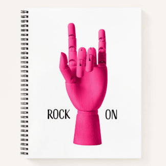 Spiral Notebook - Rock On! Notizblock