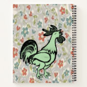 Spiral Notebook Rooster Notizblock (Rückseite)