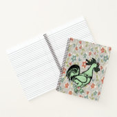Spiral Notebook Rooster Notizblock (Innenseite)