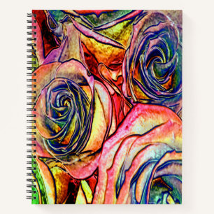 Spiral Notebook - Rose Liebe #4477 Notizblock