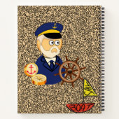 Spiral Notebook Sailboat Notizblock (Rückseite)