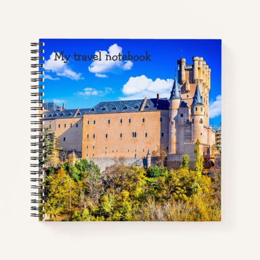 Spiral Notebook Segovia Schloss Notizbuch (Vorderseite)