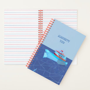 Spiral-Notebook, selbstgefällig, Design-Option bea Notizblock