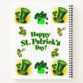 Spiral Notebook St. Patrick's Day Notizblock (Rückseite)