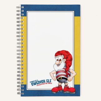Spiral Notebook - STORIES OF A SWEDISH ELF - Color Notizblock