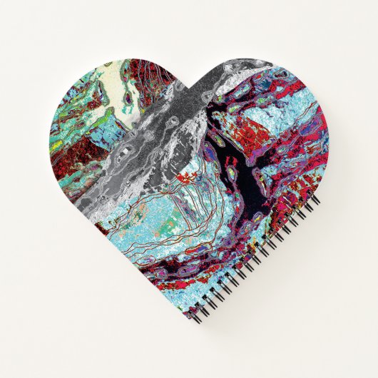 Spiral Notebook – Strata Pulse Notizblock (Rückseite)