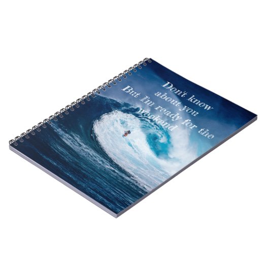 Spiral Notebook-Surfer Notizblock (Linke Seite)