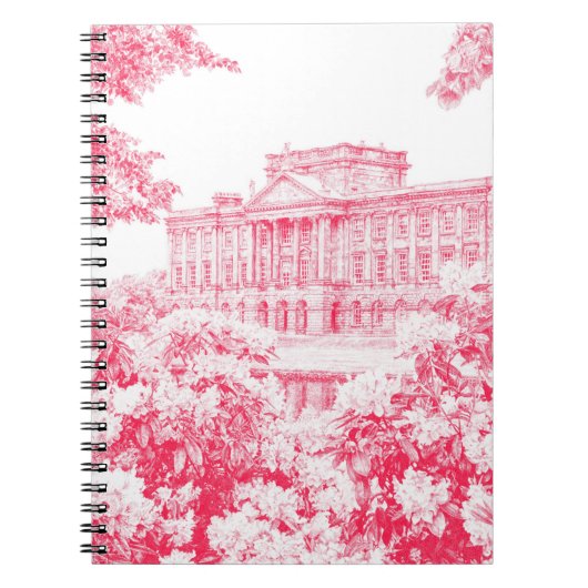Spiral Notebook - 'The Grounds at Pemberley' Notizblock (Vorderseite)