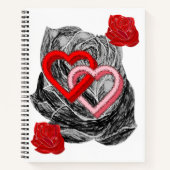 Spiral Notebook Valentine's Day Notizblock (Vorderseite)