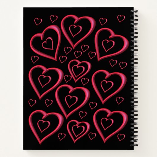 Spiral Notebook Valentine's Day Notizblock (Rückseite)