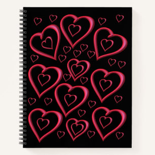 Spiral Notebook Valentine's Day Notizblock