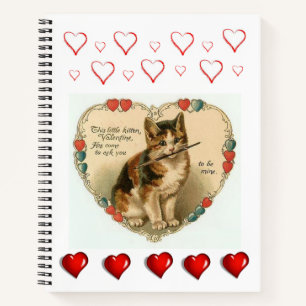 Spiral Notebook Valentine's Day Notizblock