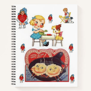Spiral Notebook Valentine's Day Notizblock