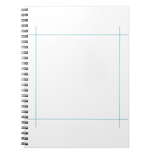 Spiral-Notebook-Vorlage Notizblock (Vorderseite)