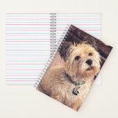 Spiral Notebook Waiting Terrier Dog Notizblock (Innen)