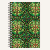 Spiral notebook with a vibrant design  notizblock (Vorderseite)