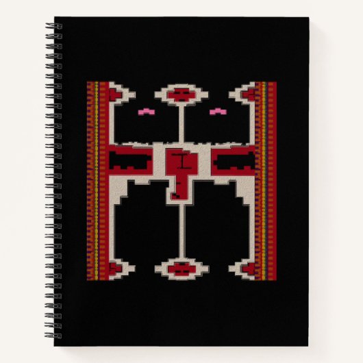 Spiral Notebook with design from Borneo Notizblock (Vorderseite)