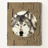 Spiral Notebook Wolf Notizblock (Rückseite)