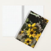 Spiral Notebook-Wüste Gelbe Blumen Notizblock (Innen)