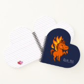 Spiral Notebooks with a red horse Notizblock (Innenseite)