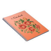 Spiral-Notizbuch „Blumenzauber“ Notizblock (Rechte Seite)