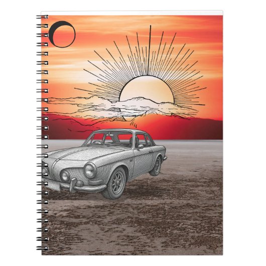 Spiral-Notizbuch mit Foto Notizblock (Vorderseite)