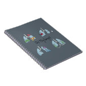 Spiral Notizbuch: Oh! My Lungs! Notizblock (Rechte Seite)