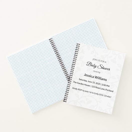 Spiral Notizbücher | Karopapier – Taschenformat & (Innenseite)