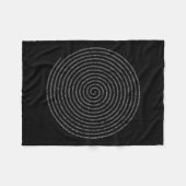 Spiral Numbers Pi Day Women Fleecedecke (Vorderseite (Horizontal))