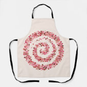 Spiral of Love Hearts Schürze (Vorderseite)