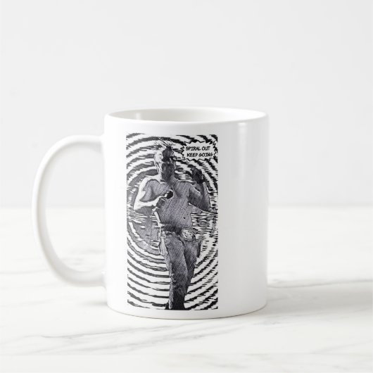Spiral Out Behalt Going - Cool Maynard Kaffeetasse (Links)