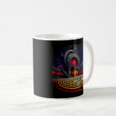 Spiral Out Behalten Going - künstlerisches Mystic Kaffeetasse (VorderseiteRechts)