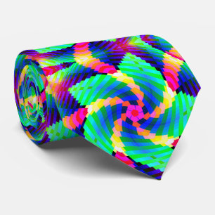Spiral Pentagon Starfish Krawatte