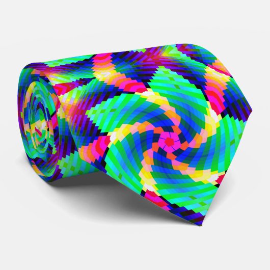 Spiral Pentagon Starfish Krawatte (Gerollt)