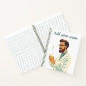 Spiral Personalisiert Name - wissentest N Notizblock (Innenseite)