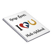 Spiral Photo Notebook for Horse Lovers Notizblock (Rechte Seite)
