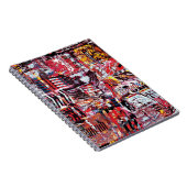 Spiral Photo Notebook – Fragmented Pulse Notizblock (Rechte Seite)