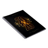 Spiral Photo Notebook-Happy New Year 2026 Notizblock (Rechte Seite)