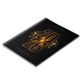 Spiral Photo Notebook-Happy New Year 2026 Notizblock (Linke Seite)