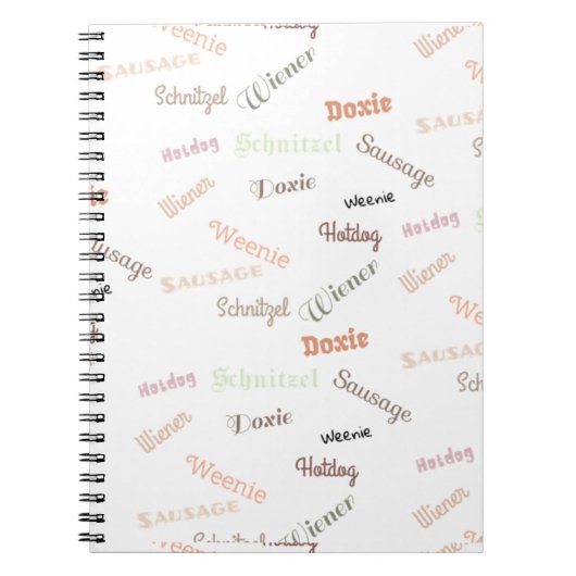 Spiral Photo Notebook Notizblock (Vorderseite)