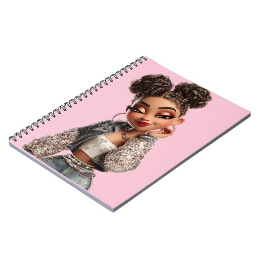 Spiral Photo Notebook Notizblock (Linke Seite)