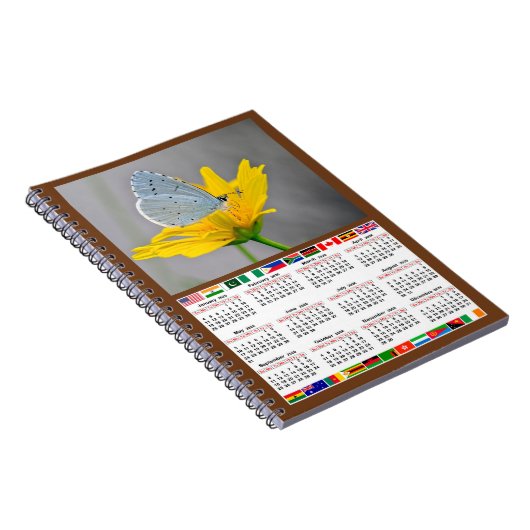 Spiral Photo Notebook Notizblock (Rechte Seite)