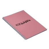 Spiral Photo Notebook Notizblock (Rechte Seite)